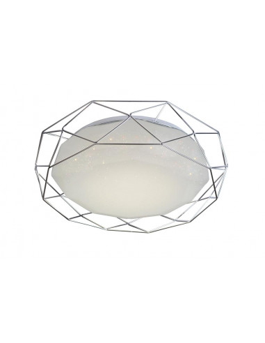 CANDELLUX SVEN LAMPA SUFITOWA PLAFON 43 16W LED 3000K CHROM 98-66237