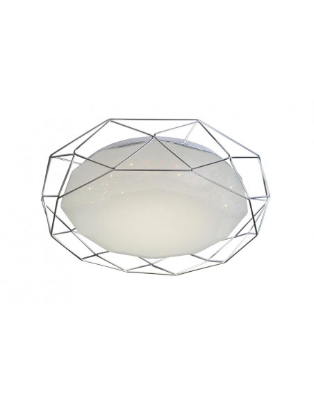 CANDELLUX SVEN LAMPA SUFITOWA PLAFON 43 16W LED 3000K CHROM 98-66237