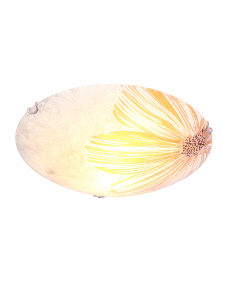 CANDELLUX SPRING LAMPA SUFITOWA PLAFON 40 2X60W E27 CZERWONY 14-13026