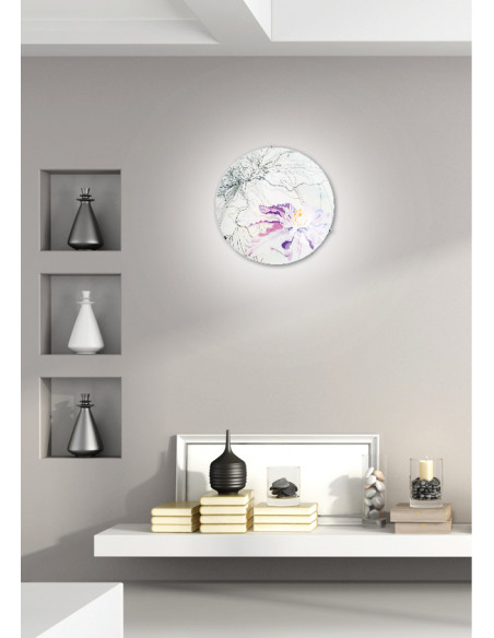 CANDELLUX SPRING LAMPA SUFITOWA PLAFON 40 2X60W E27 FIOLETOWY 14-13033