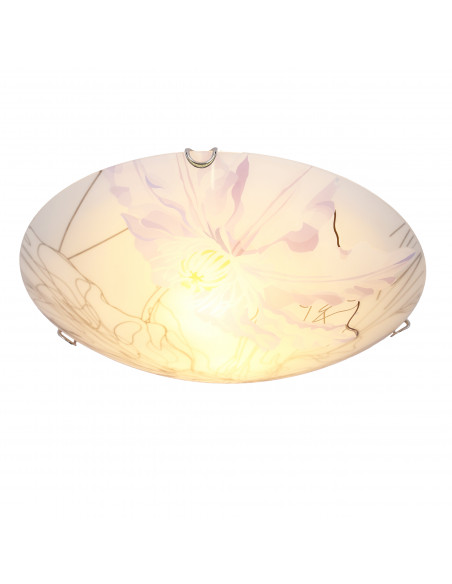 CANDELLUX SPRING LAMPA SUFITOWA PLAFON 40 2X60W E27 FIOLETOWY 14-13033