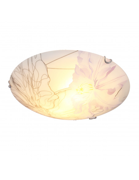 CANDELLUX SPRING LAMPA SUFITOWA PLAFON 40 2X60W E27 FIOLETOWY 14-13033