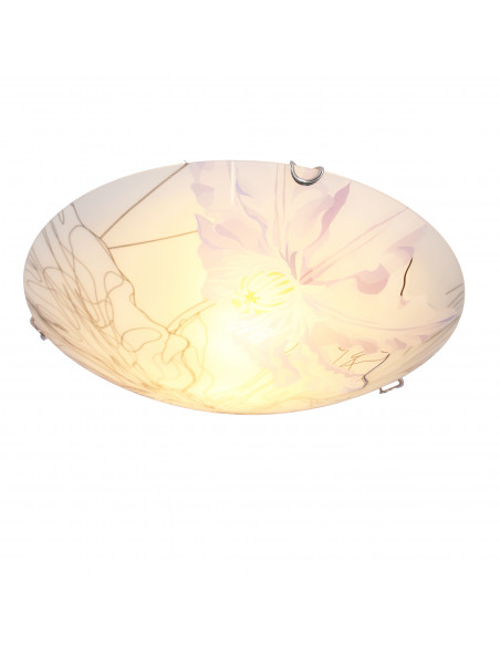 CANDELLUX SPRING LAMPA SUFITOWA PLAFON 40 2X60W E27 FIOLETOWY 14-13033