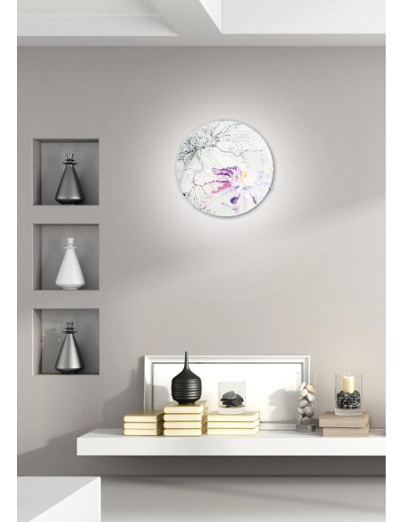 CANDELLUX SPRING LAMPA SUFITOWA PLAFON 40 2X60W E27 FIOLETOWY 14-13033