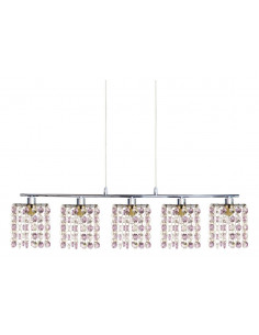 CANDELLUX CLASSIC ZWIS 5X40W G9 FIOLETOWY 35-59294