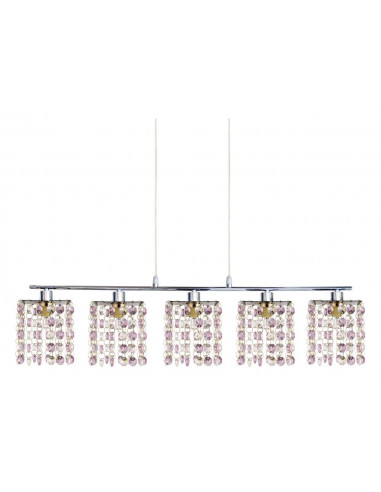 CANDELLUX CLASSIC ZWIS 5X40W G9 FIOLETOWY 35-59294