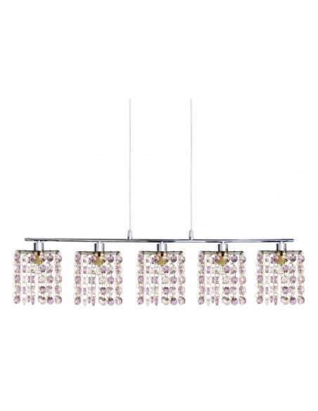 CANDELLUX CLASSIC ZWIS 5X40W G9 FIOLETOWY 35-59294