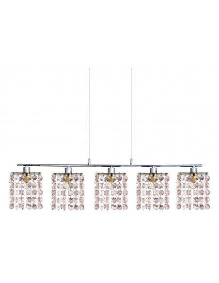 CANDELLUX CLASSIC ZWIS 5X40W G9 FIOLETOWY 35-59294