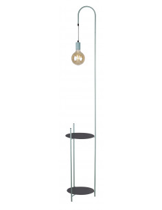 CANDELLUX WALK LAMPA PODŁOGOWA CZARNY+ZIELONY 1X40W E27 51-00033