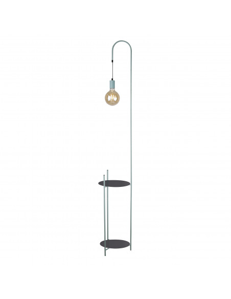 CANDELLUX WALK LAMPA PODŁOGOWA CZARNY+ZIELONY 1X40W E27 51-00033