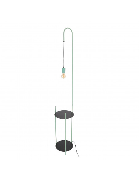 CANDELLUX WALK LAMPA PODŁOGOWA CZARNY+ZIELONY 1X40W E27 51-00033