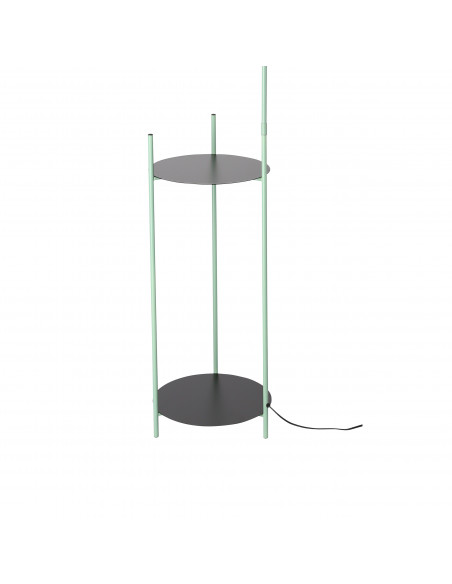 CANDELLUX WALK LAMPA PODŁOGOWA CZARNY+ZIELONY 1X40W E27 51-00033