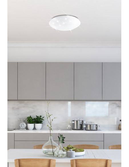 CANDELLUX MAGNUS LAMPA SUFITOWA PLAFON 24W LED 38CM KLOSZ BIAŁY 4000K 13-75178