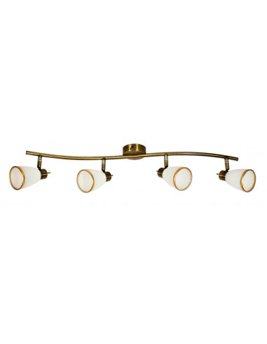 CANDELLUX REGENT LISTWA 4X40W G9 PATYNA (BŻ) 94-70036