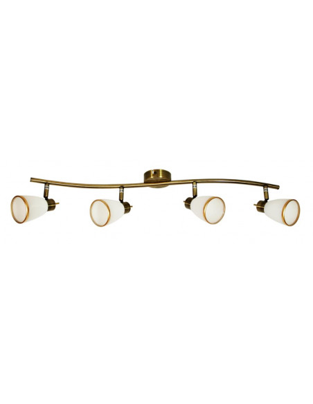 CANDELLUX REGENT LISTWA 4X40W G9 PATYNA (BŻ) 94-70036