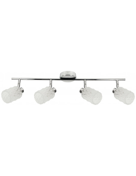 CANDELLUX LAMPA TRANS LISTWA 4X40W G9 CHROM 94-03782