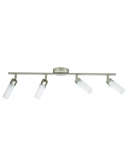 CANDELLUX LAMPA CONCORDIA LISTWA 4X9W E14 ENERGO NIKIEL MAT 94-14262