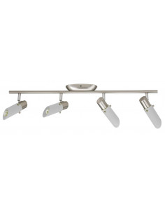 CANDELLUX LAMPA TRENDI LISTWA 4X9W E14 ENERGO NIKIEL MAT 94-14736