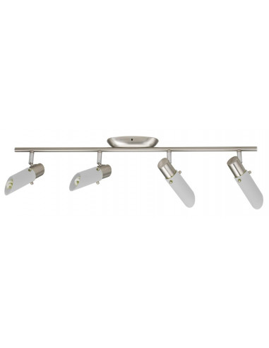 CANDELLUX LAMPA TRENDI LISTWA 4X9W E14 ENERGO NIKIEL MAT 94-14736