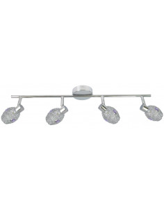 CANDELLUX LAMPA GOLDEN LISTWA 4X40W G9 CHROM FIOLETOWY 94-56217