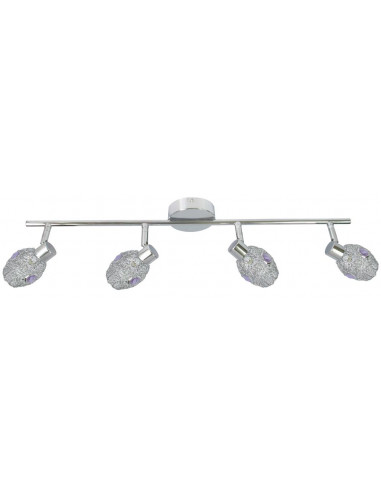 CANDELLUX LAMPA GOLDEN LISTWA 4X40W G9 CHROM FIOLETOWY 94-56217