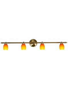 CANDELLUX LAMPA OLIVIA LISTWA 4X40W G9 PATYNA RAINBOW 94-81080