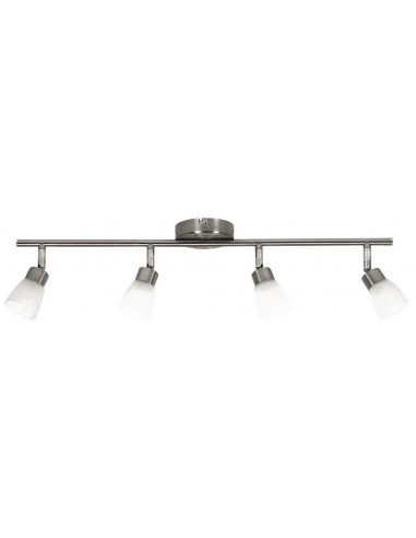 CANDELLUX LAMPA DROPS LISTWA 4x40W G9 NIKIEL MAT 94-83992