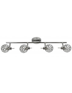 CANDELLUX LAMPA PUZZLE LISTWA 4X40W G9 CHROM 94-94004