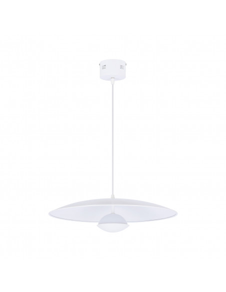 CANDELLUX LAMPA WISZĄCA LUND 1 BIAŁY 115x48x48 50133055