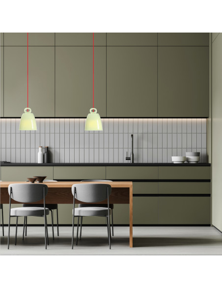 CANDELLUX LAMPA WISZĄCA SEWILLA S 1 ZIELONY 50101142