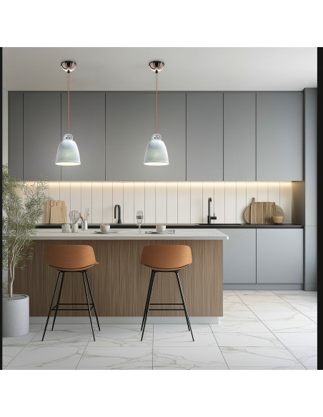 CANDELLUX LAMPA WISZĄCA SEWILLA S 1 NIEBIESKI 50101144