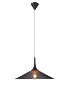 CANDELLUX LAMPA WISZACA KIRUNA L 1 CZARNY 110x50x50 50101203