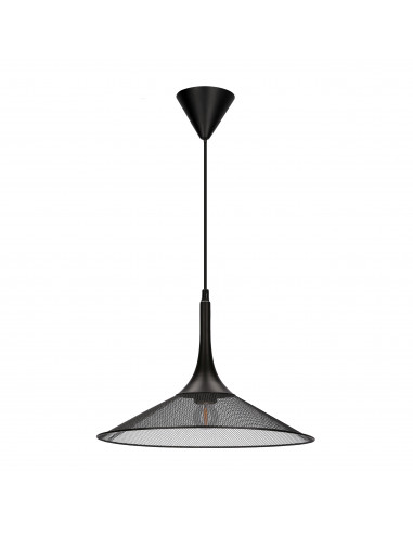 CANDELLUX LAMPA WISZACA KIRUNA M 1 CZARNY 110x36x36 50101204