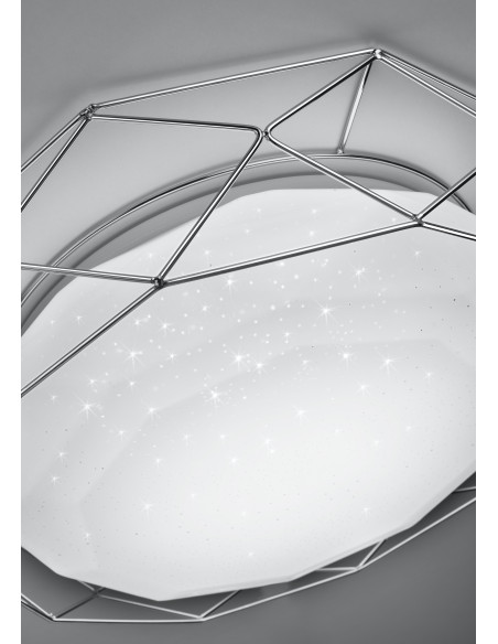 CANDELLUX LAMPA PLAFON SVEN 43 24W LED 4000K CHROM 98-73211