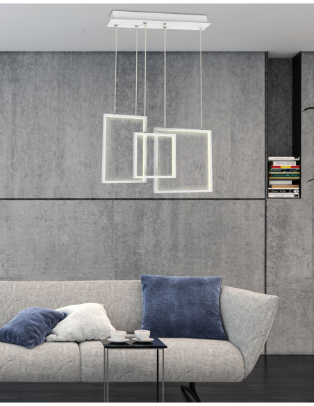 CANDELLUX KEOS LAMPA WISZĄCA 54X9 36W LED BIAŁY 4000K APETI A0026-330