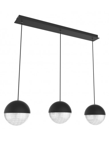 CANDELLUX FURNI LAMPA WISZĄCA 70X15 3X5W LED CZARNY 4000K APETI A0031-330