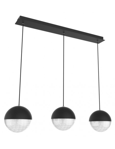 CANDELLUX FURNI LAMPA WISZĄCA 70X15 3X5W LED CZARNY 4000K APETI A0031-330