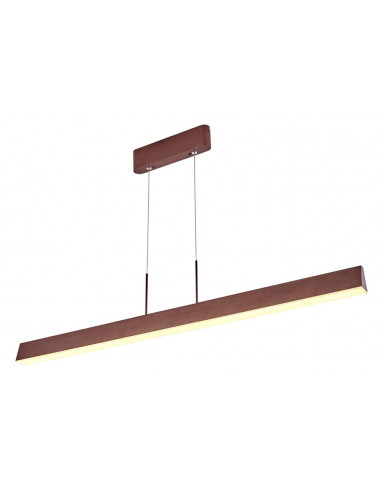 CANDELLUX COCONUT LAMPA WISZĄCA 100X8 28W LED BRĄZOWY 4000K APETI A0010-310