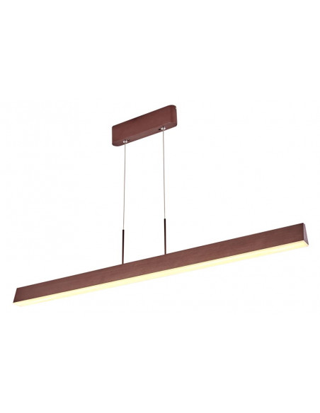 CANDELLUX COCONUT LAMPA WISZĄCA 100X8 28W LED BRĄZOWY 4000K APETI A0010-310