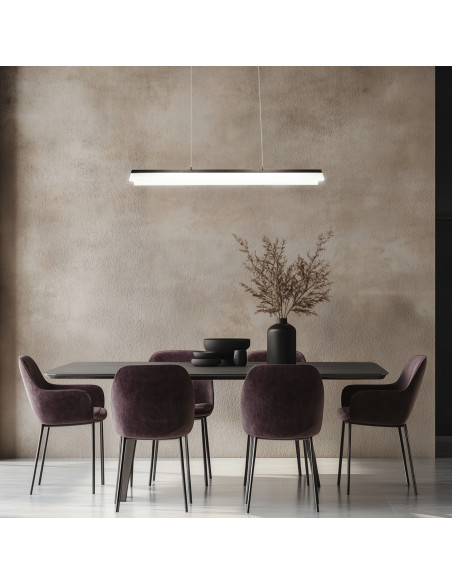 CANDELLUX CURACOA LAMPA WISZĄCA 100X16 33W LED BRĄZOWY 4000K APETI A0011-320