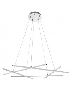 CANDELLUX ANDROS LAMPA WISZĄCA 82X78 50W LED SREBRNY 4000K APETI A0020-350