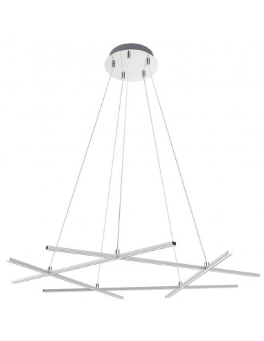 CANDELLUX ANDROS LAMPA WISZĄCA 82X78 50W LED SREBRNY 4000K APETI A0020-350