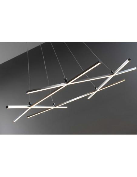 CANDELLUX ANDROS LAMPA WISZĄCA 82X78 50W LED SREBRNY 4000K APETI A0020-350