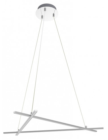CANDELLUX ANDROS LAMPA WISZACA 70X62 30W LED SREBRNY 4000K APETI A0020-330