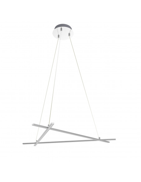 CANDELLUX ANDROS LAMPA WISZACA 70X62 30W LED SREBRNY 4000K APETI A0020-330