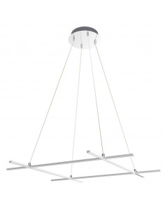 CANDELLUX ANDROS LAMPA WISZĄCA 70X70 40W LED SREBRNY 4000K APETI A0020-340