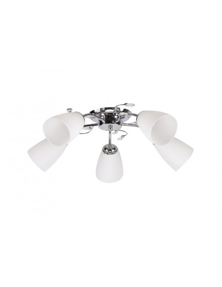 CANDELLUX URSELLA LAMPA SUFITOWA 5X40W E14 BIAŁY 35-79220