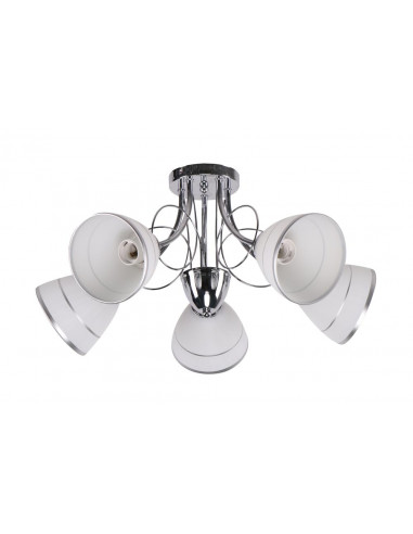 CANDELLUX ELOTTE LAMPA SUFITOWA 5X40W E27 BIAŁY 35-77936