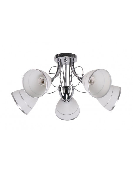CANDELLUX ELOTTE LAMPA SUFITOWA 5X40W E27 BIAŁY 35-77936