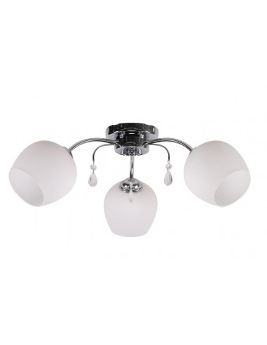 CANDELLUX ZACHERA LAMPA SUFITOWA 3X40W E27 BIAŁY 33-77981